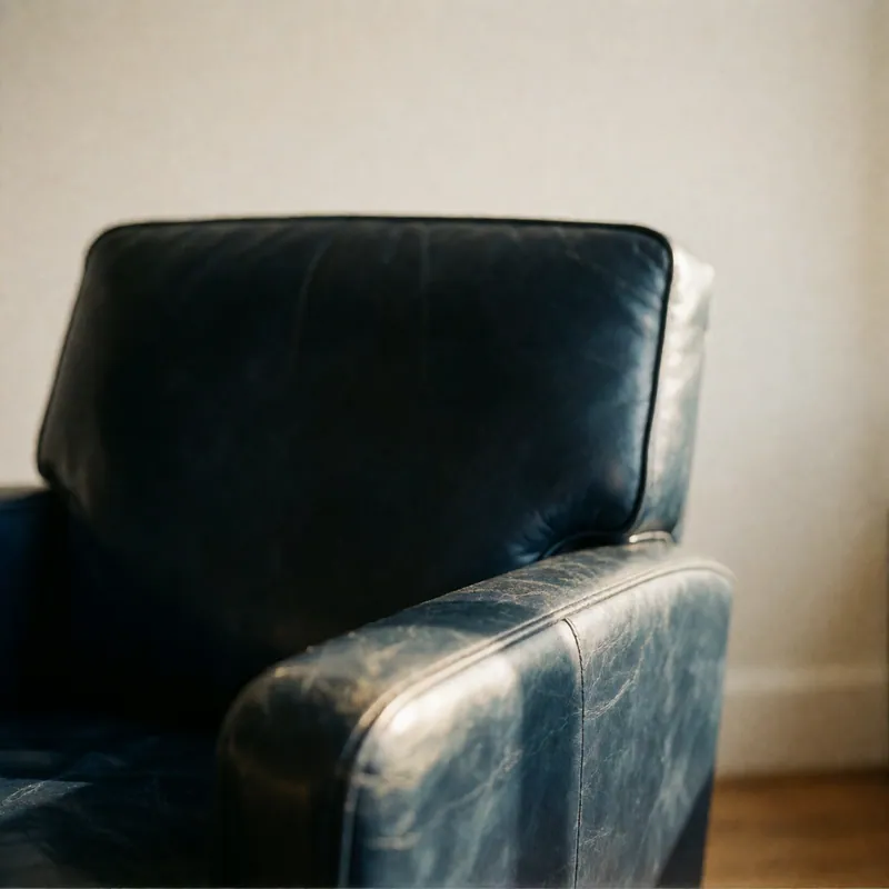 A client chair at Woodside Insurance