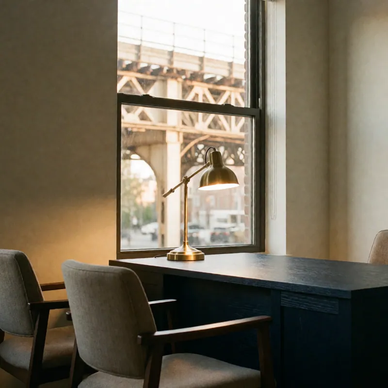 The front office at Woodside Insurance on 61st Street